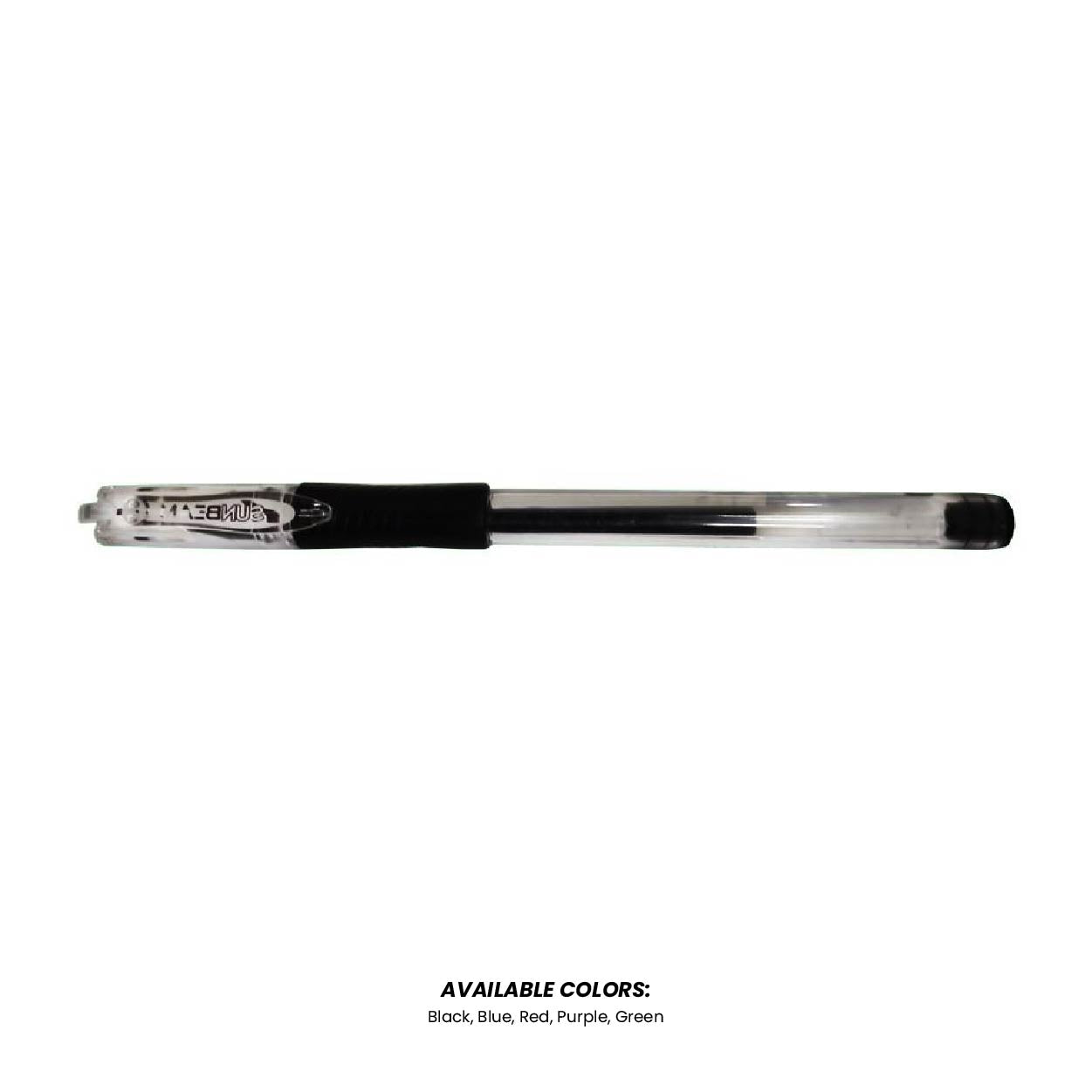 HBO Sunbeam Gel Pen 0.5mm 1s (Black/Blue/Red/Purple/Green)