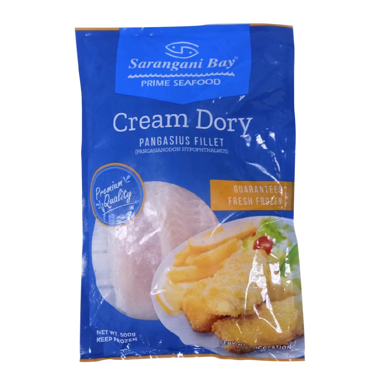 Sarangani Bay Cream Dory Fish Pangasius Fillet 500g