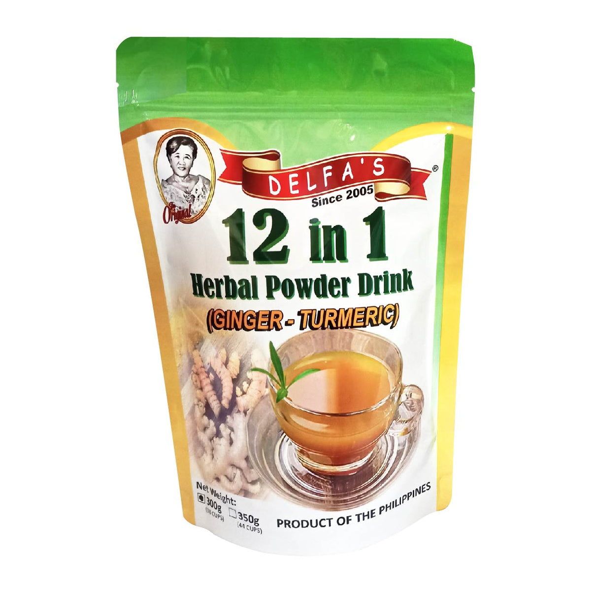 Delfa's 12in1 Herbal Powder Drink Ginger-Turmeric 300g
