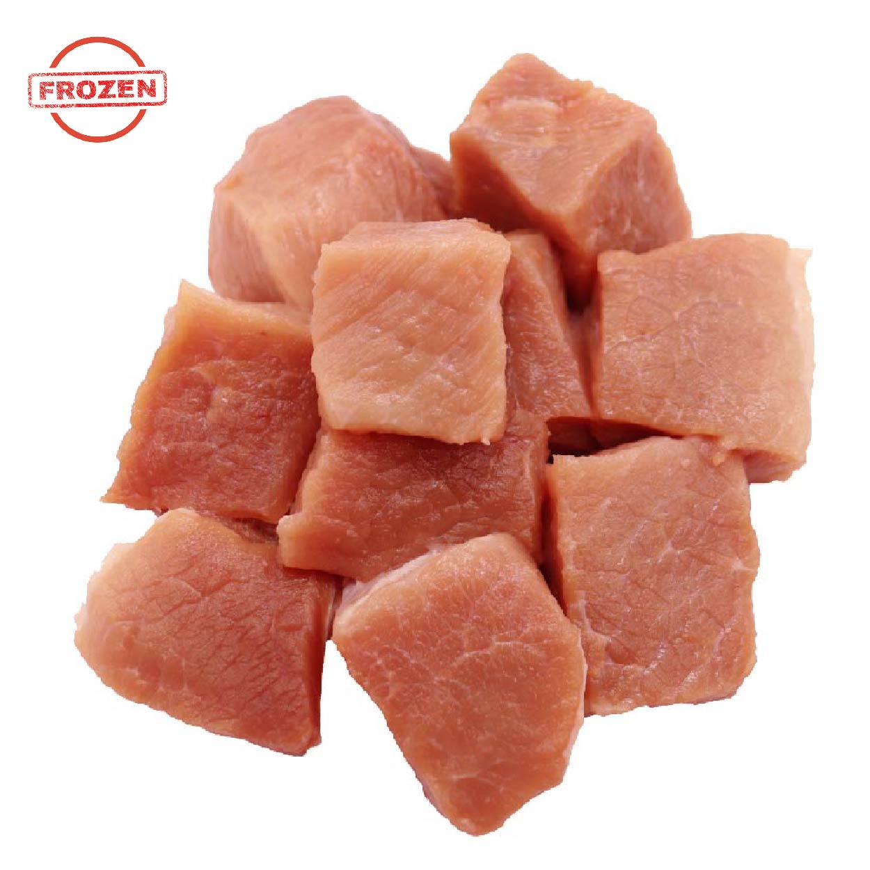 Mrs. Garcia's Pork Cubes 450g Frozen Packed