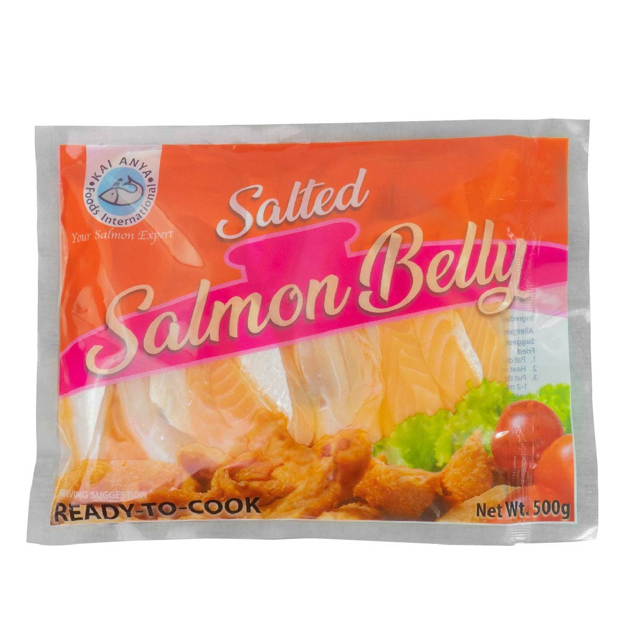 Kai Anya Ready To Cook Salted Salmon Belly 500g