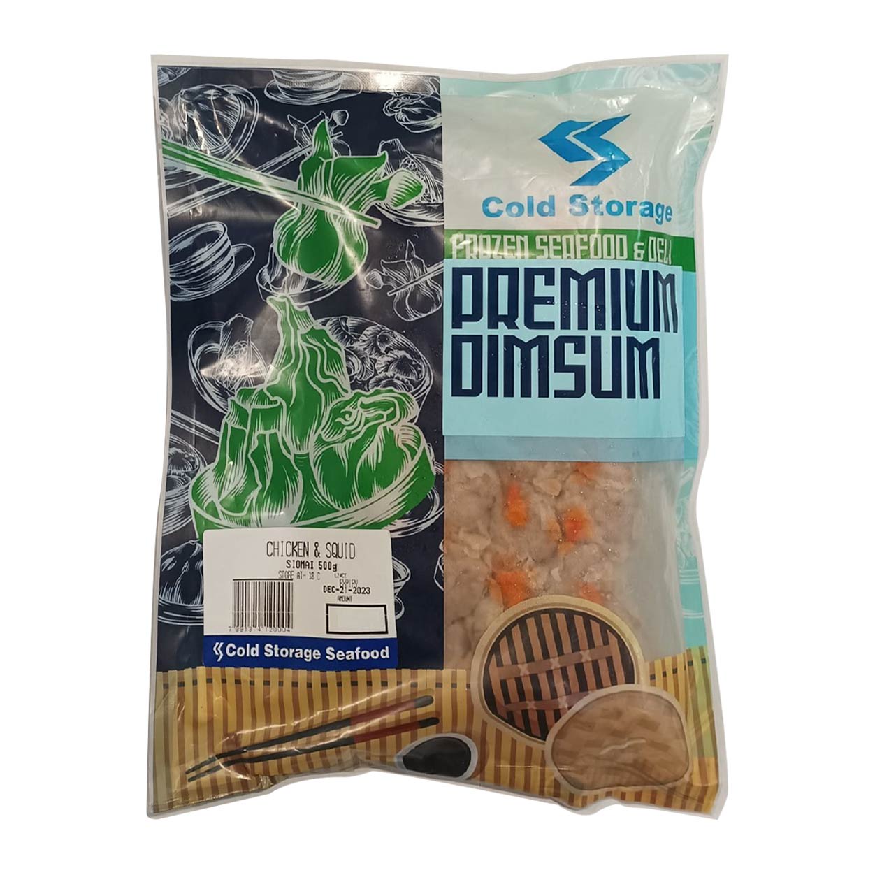 Cold Storage Premium Dimsum Chicken & Squid Siomai 500g