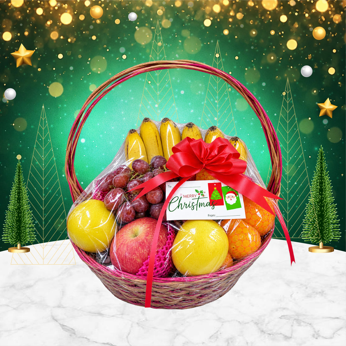 Sydarb Christmas Fruit Basket Set 1
