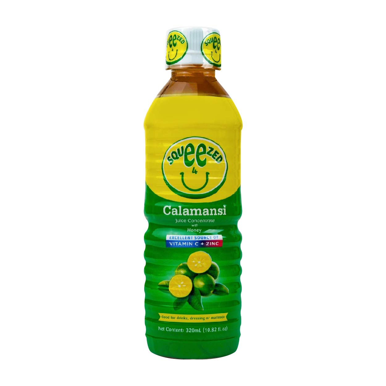 Squeezed 4 U Calamansi Juice Concentrate with Honey 320ml