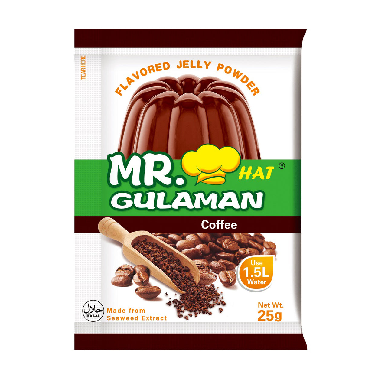 Mr. Hat Gulaman Flavored Jelly Powder Coffee 25g
