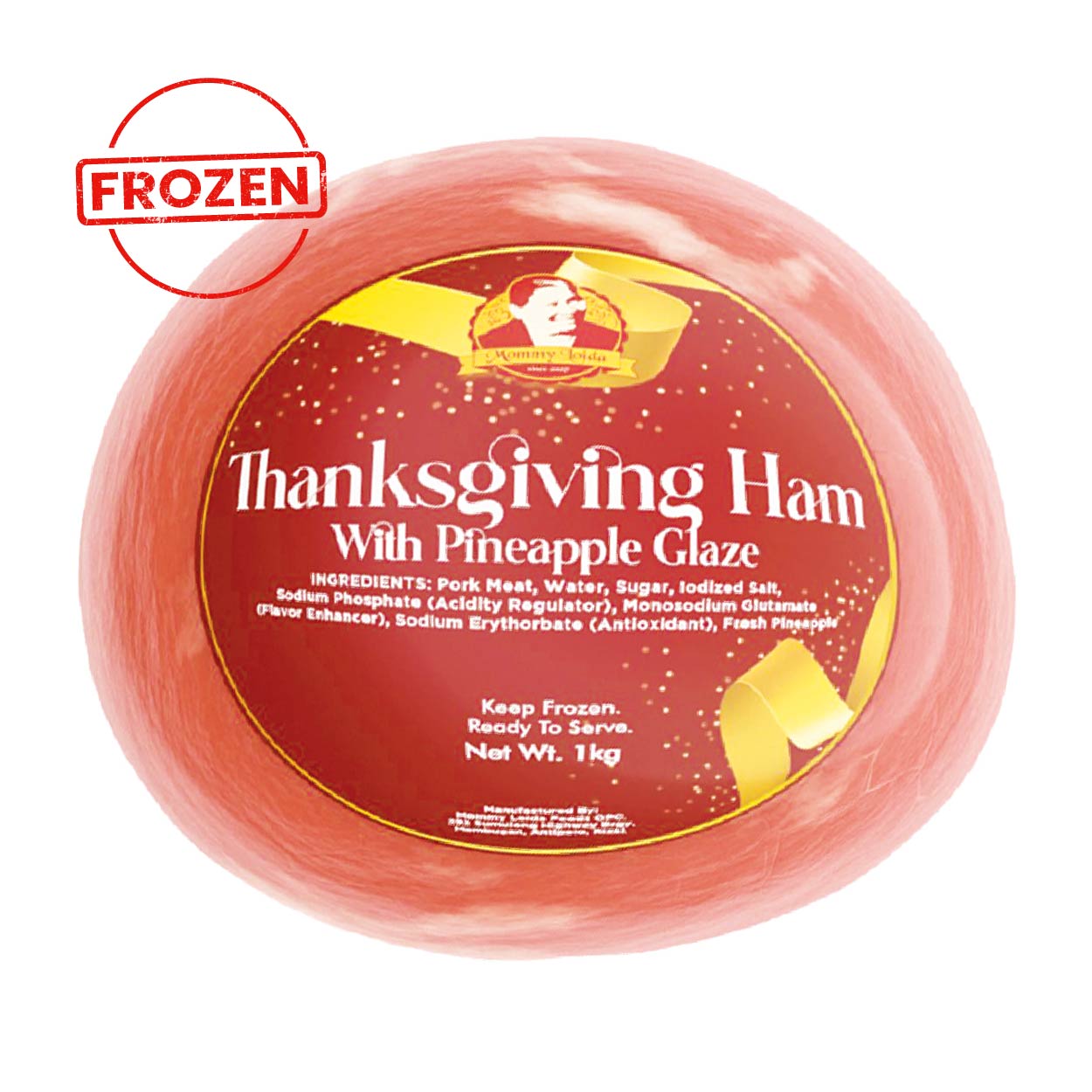 Mommy Loida Thanksgiving Ham with Pineapple Glaze 1kg