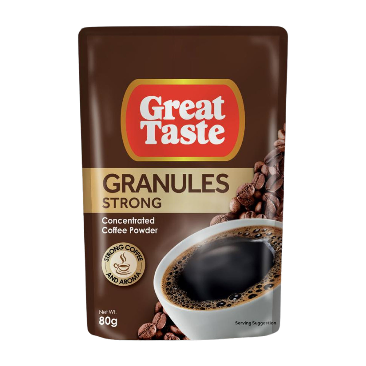 Great Taste Granules Strong Concentrated Coffee Powder 80g