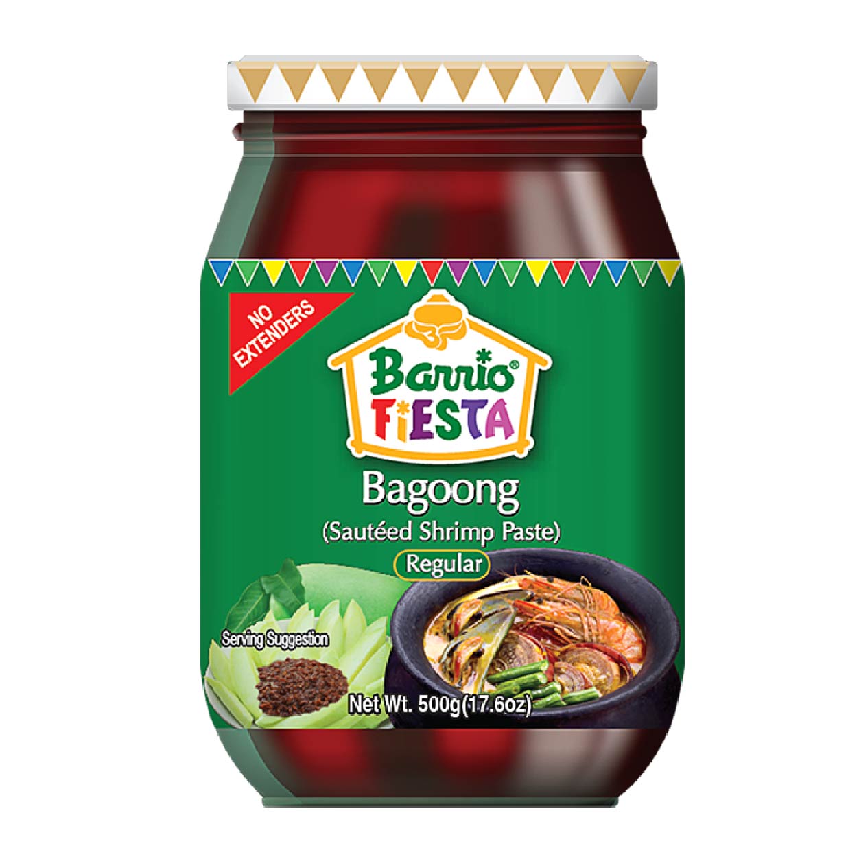 Barrio Fiesta Bagoong Sauteed Shrimp Paste Regular 500g