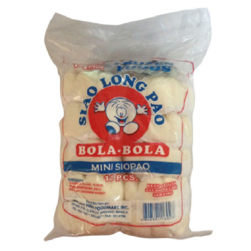 Fat & Thin Siao Long Pao Bola Bola Mini Siopao 10's