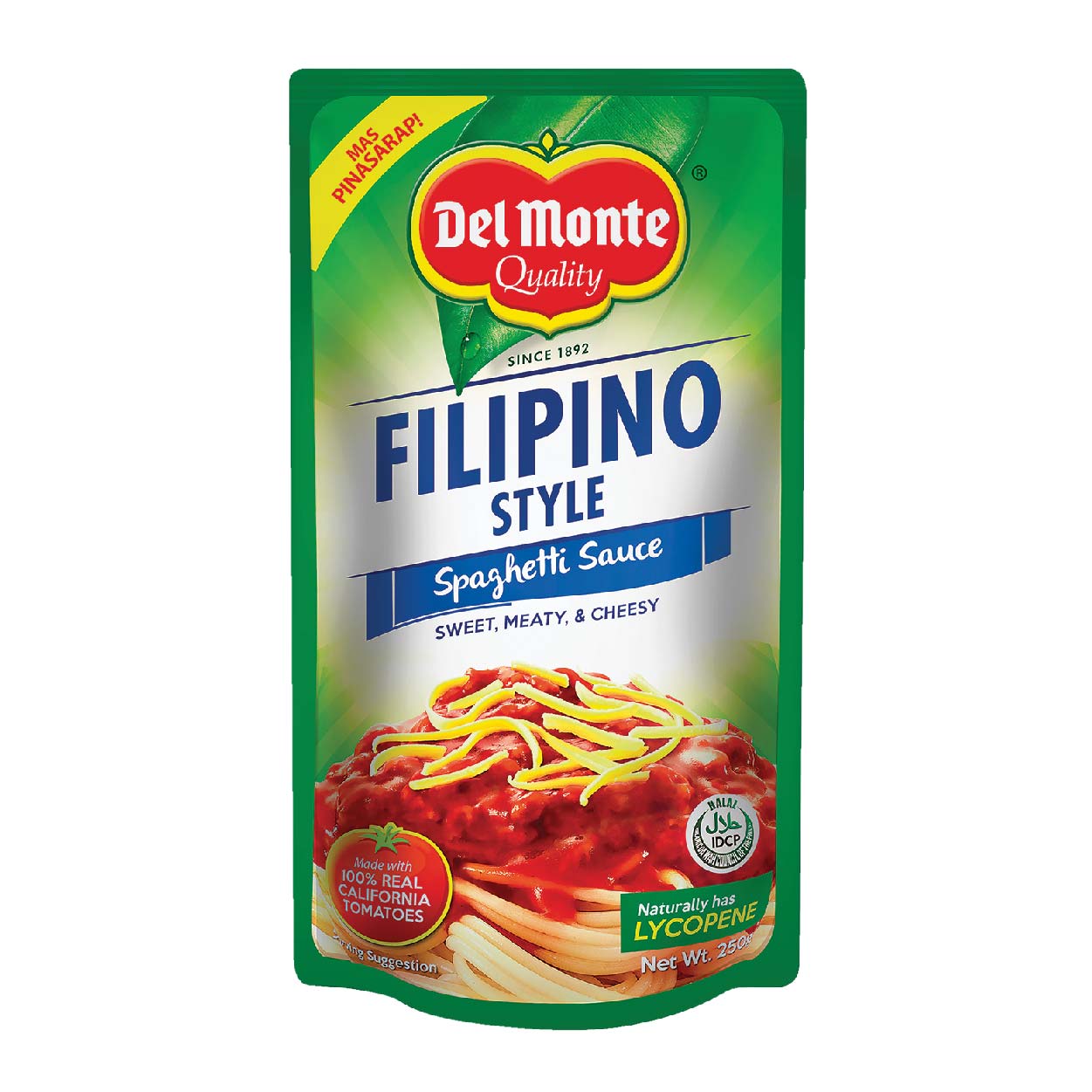 Del Monte Spaghetti Sauce Filipino Style Pouch 250g