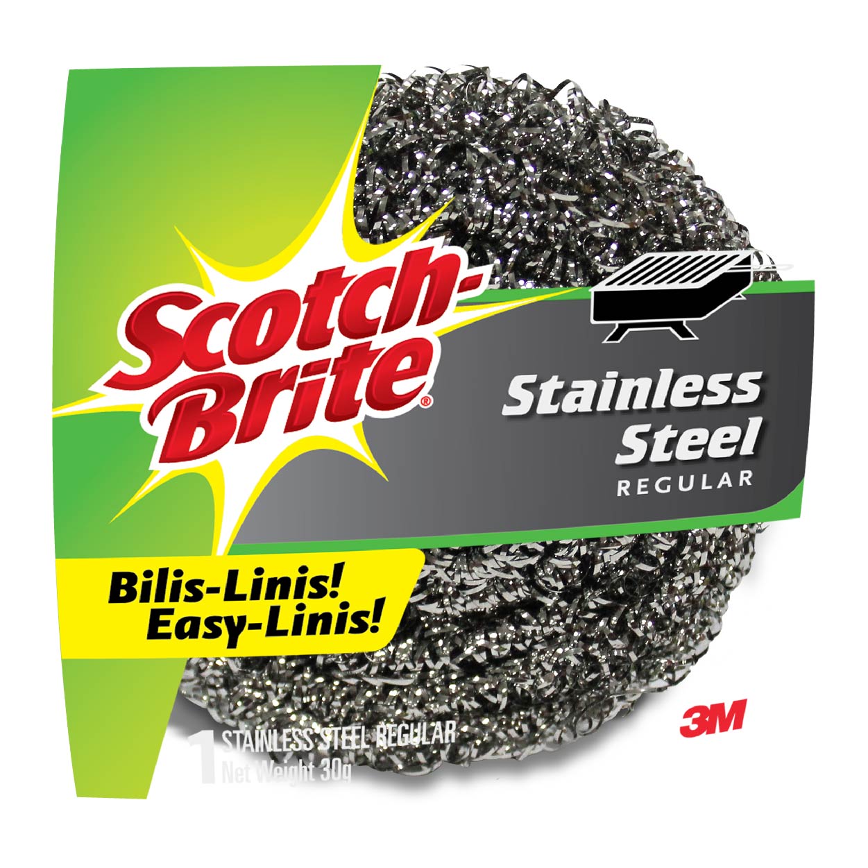 3M Scotch-Brite Stainless Steel Regular 30g