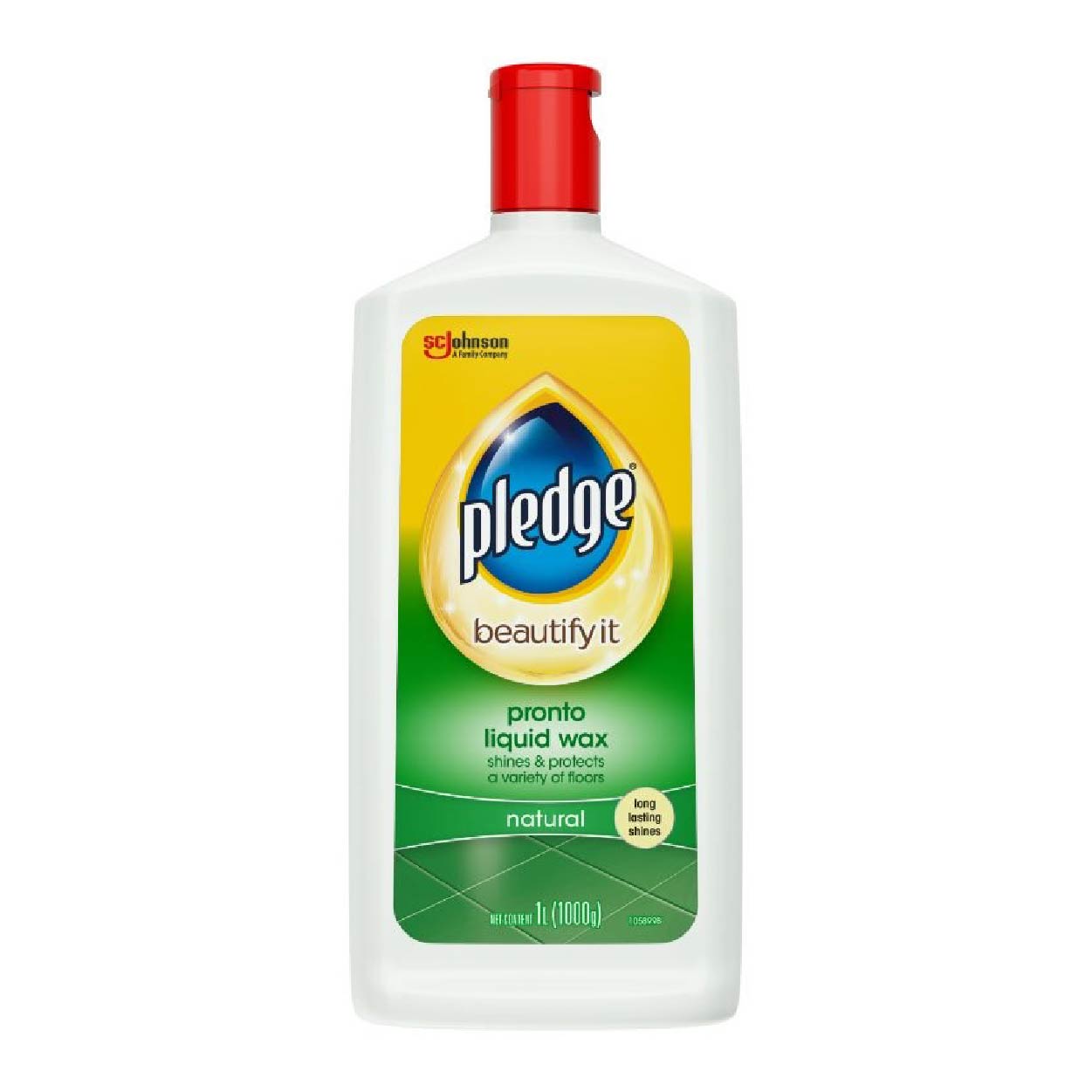 Pledge Beautify It Pronto Liquid Wax Natural 1L