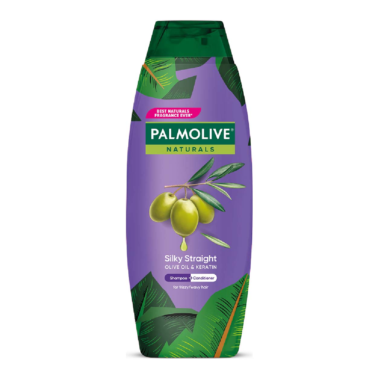 Palmolive Naturals Shampoo+Conditioner Silky Straight Violet 90ml