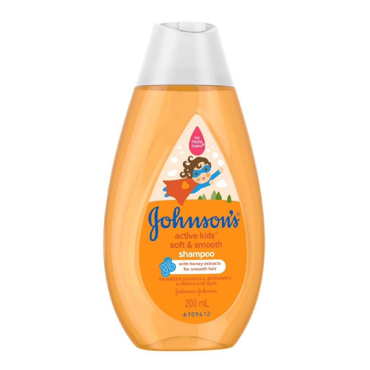 Johnsons Active Kids Shampoo Soft & Smooth with Honey 200ml