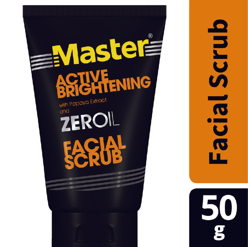 Master Active Brightening with Papaya Facial Scrub 50g