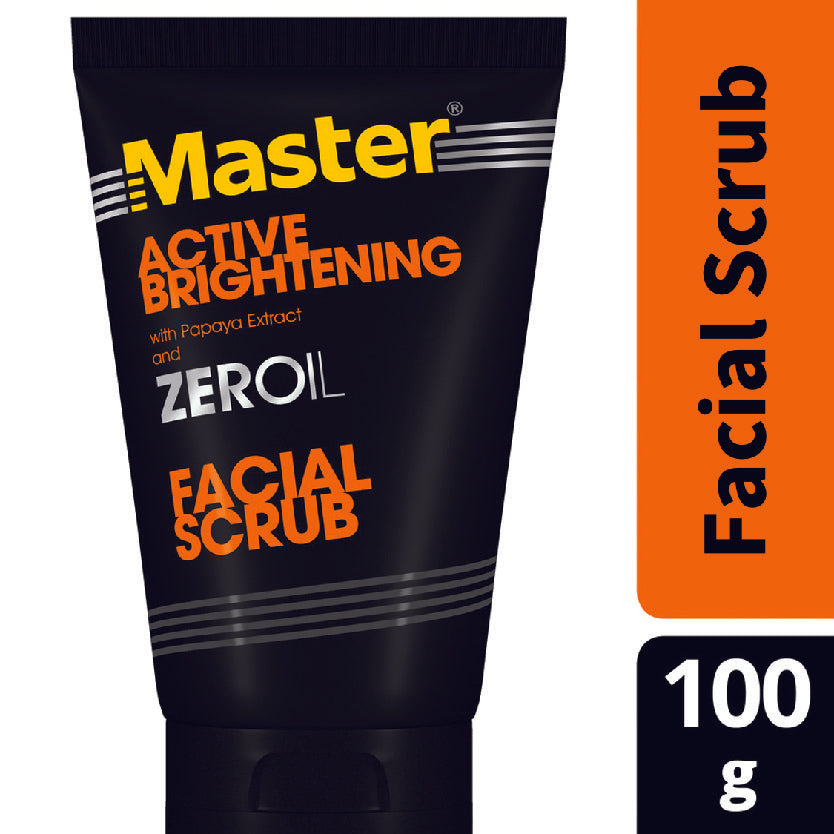 Master Active Brightening with Papaya Facial Scrub 100g