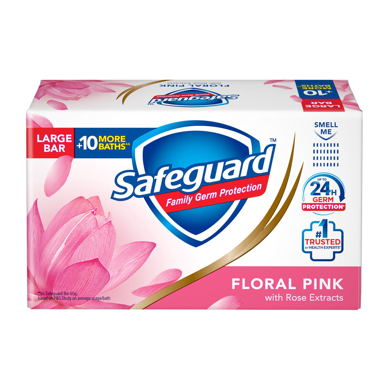 Safeguard Soap Floral Pink Large Bar 115g