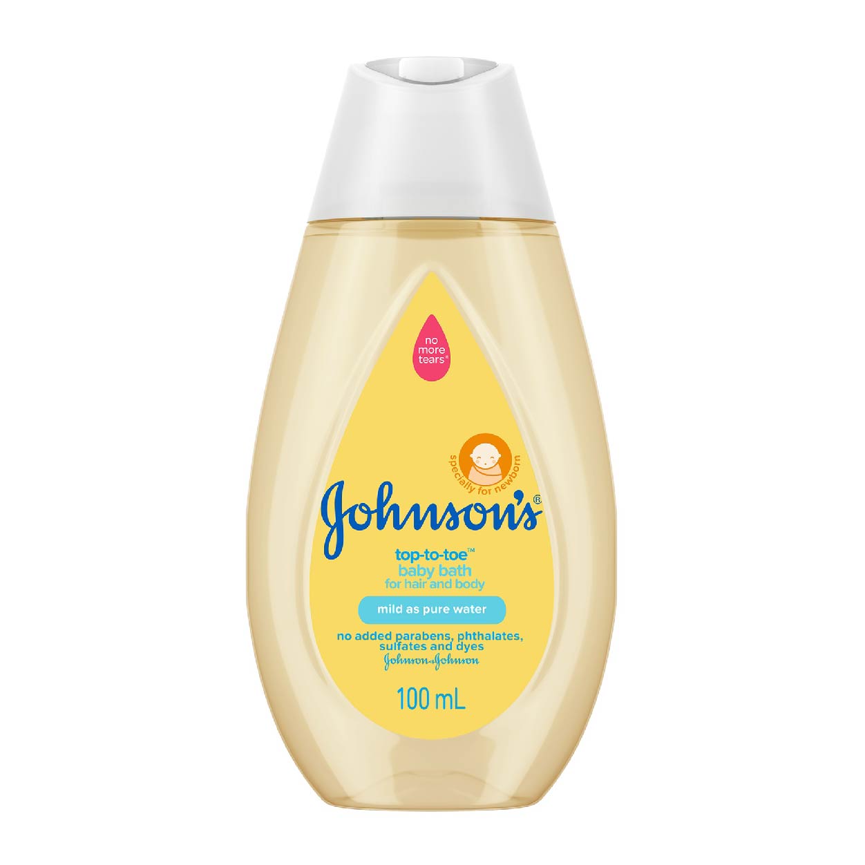 Johnsons Newborn Top to Toe Baby Bath 100ml