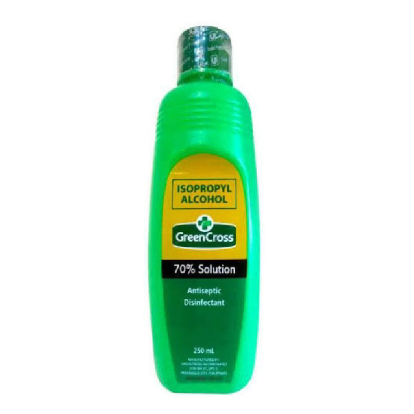 Green Cross 70% Isopropyl Alcohol Antiseptic 250ml