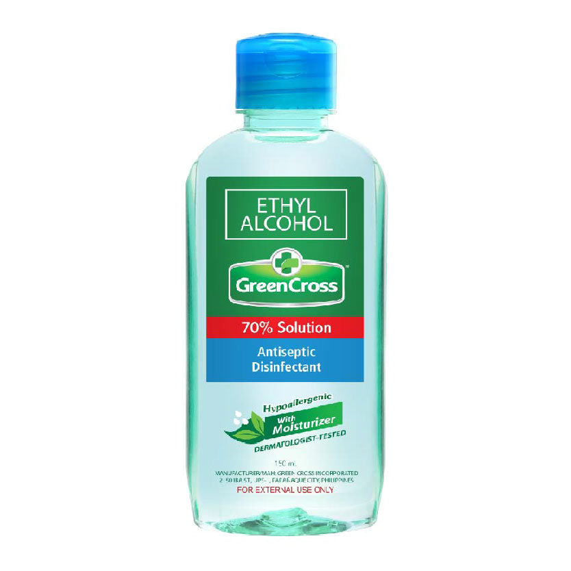 Green Cross 70% Ethyl Alcohol with Moisturizer 150ml