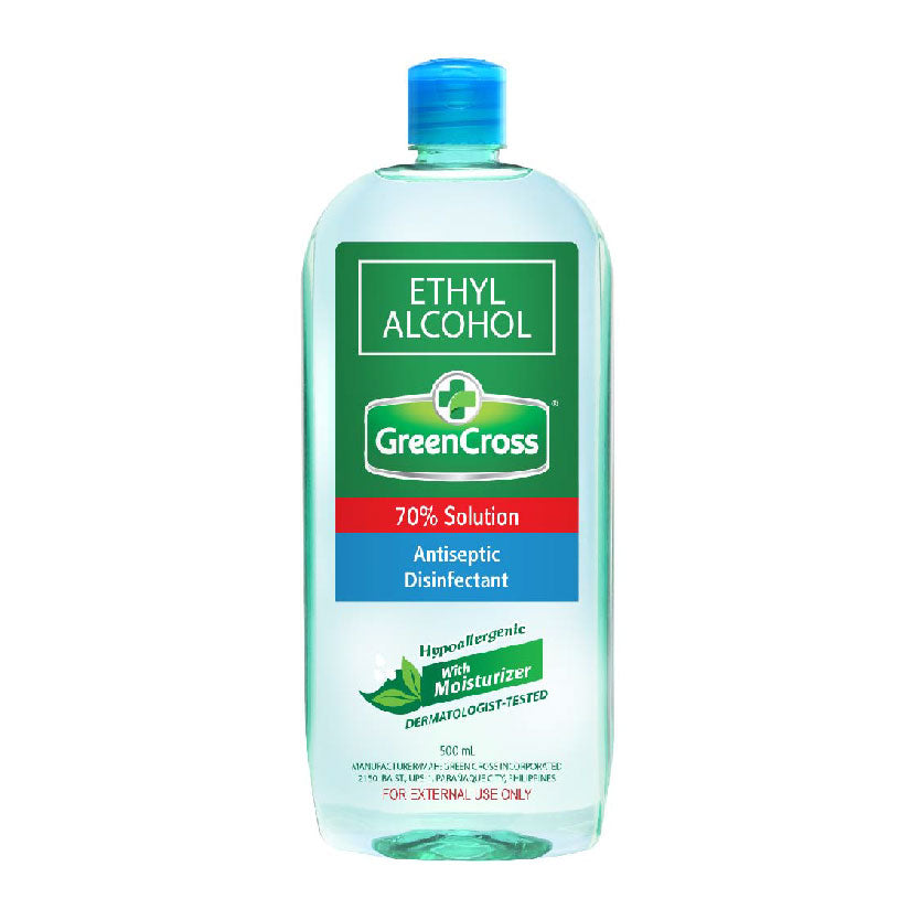 Green Cross 70% Ethyl Alcohol with Moisturizer 500ml