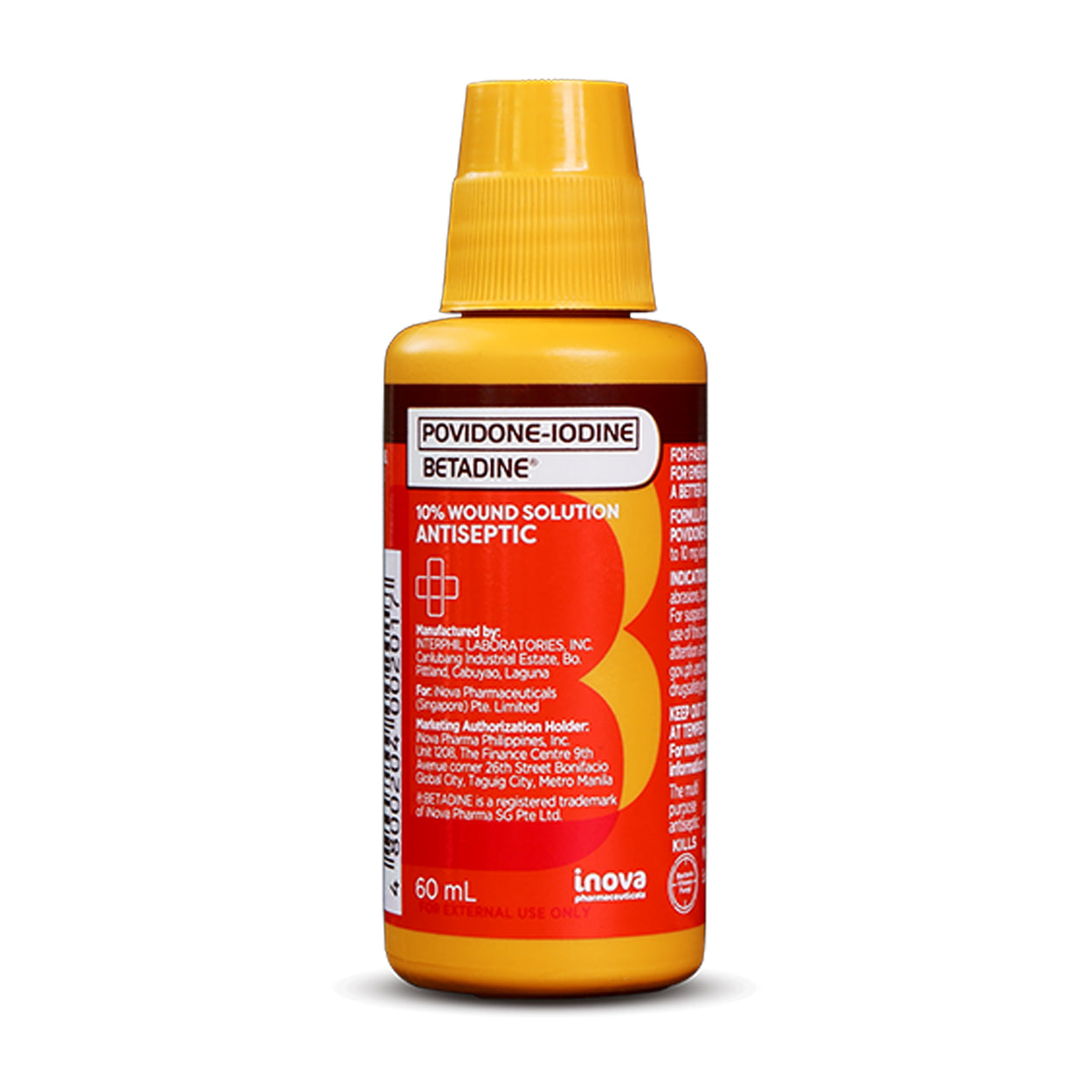 Betadine Antiseptic Wound Solution 60ml