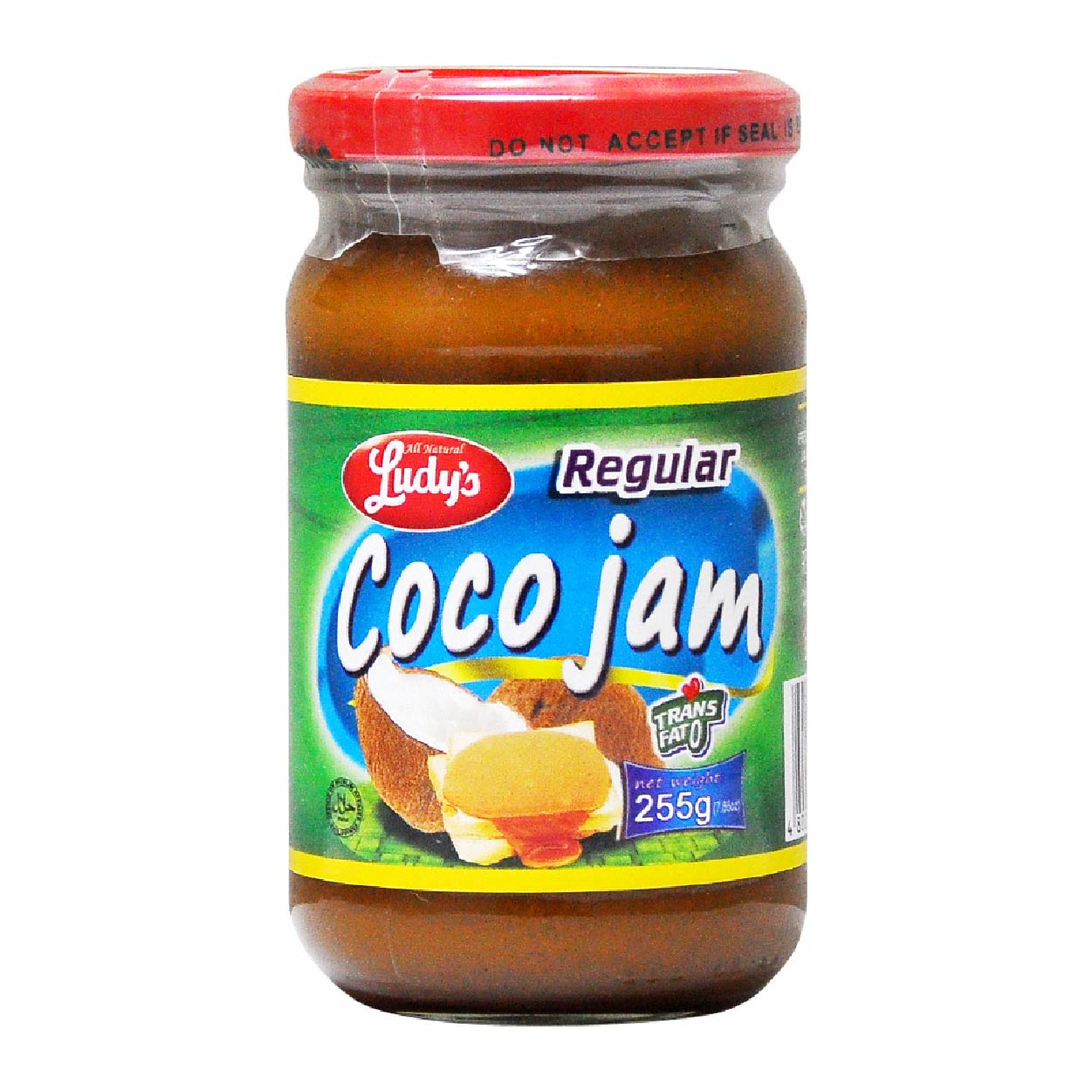 Ludy's Regular Coco Jam Spread Bottle 255g
