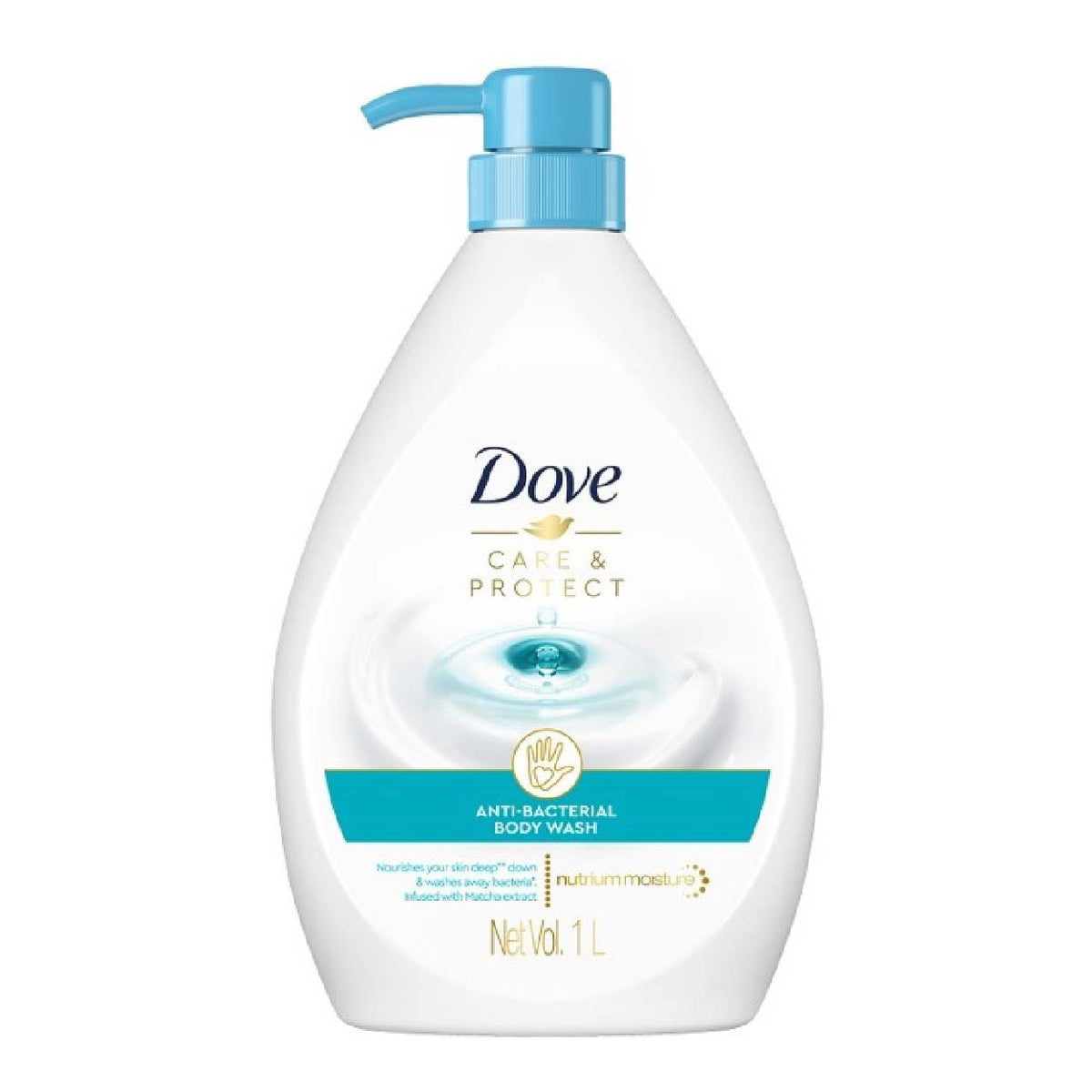 Dove Nourishing Milk Body Wash 240ml Pre-filled Bottle with Pump, Case of  24