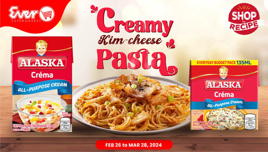 Creamy Kim-Cheese Pasta