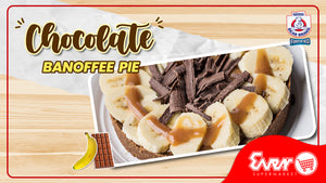 Bear Brand Chocolate Banoffee Pie