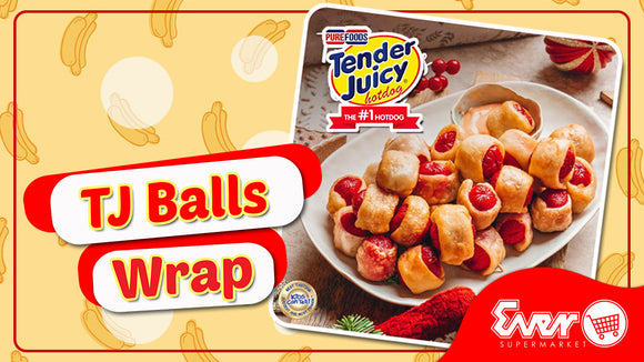 Tender Juicy Hotdog Balls Wrap