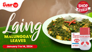 Laing With Malunggay Leaves