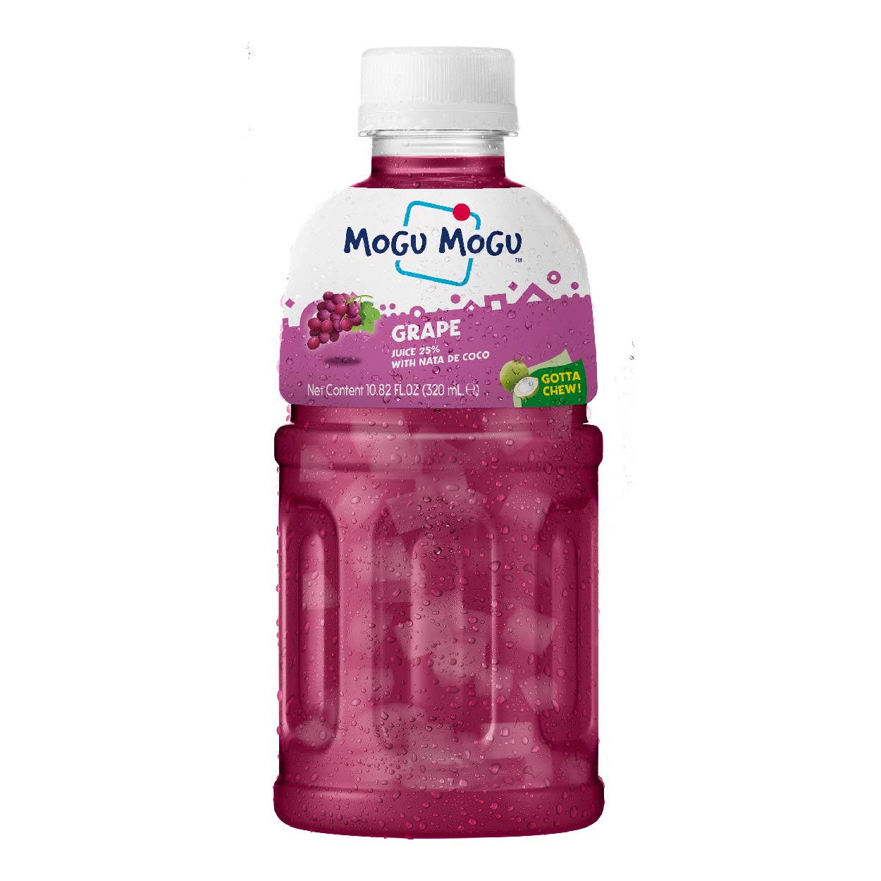Mogu Mogu Grape Juice with Nata de Coco 320ml