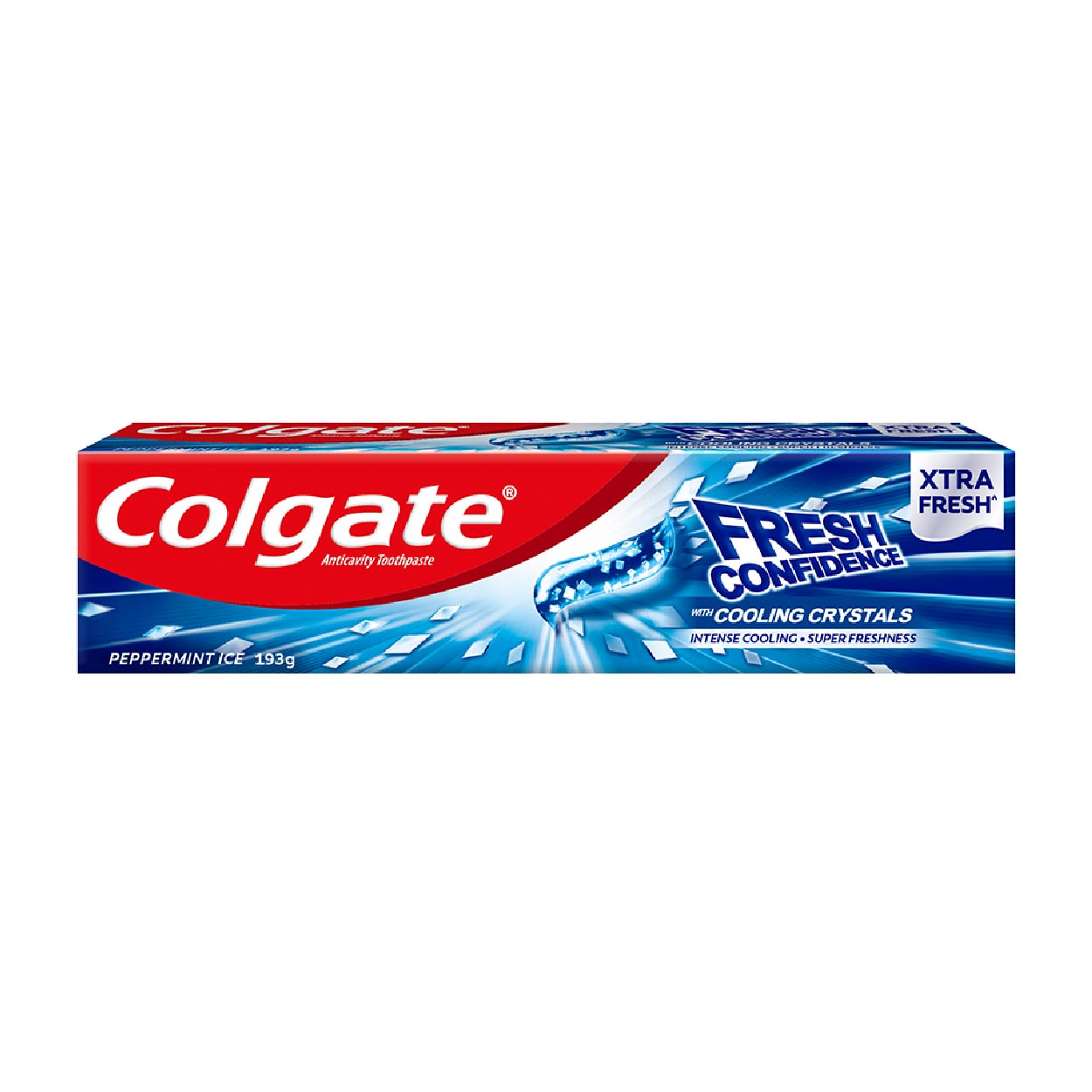 Colgate Fresh Confidence Toothpaste Peppermint Ice 193g