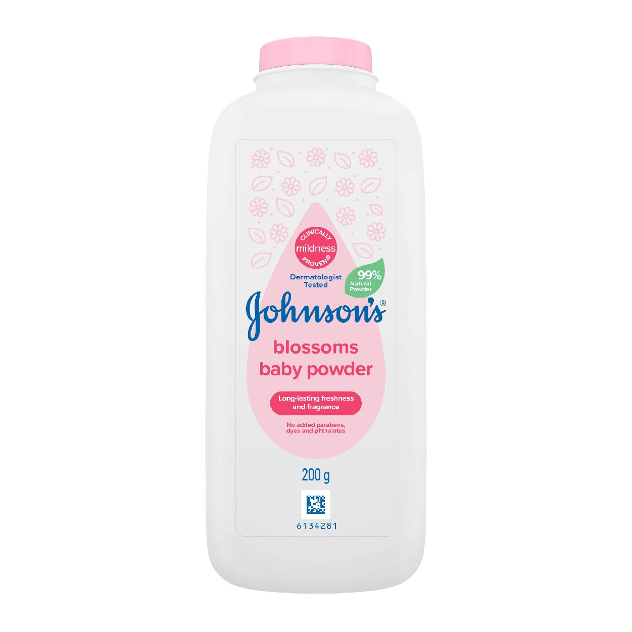 Johnsons Baby Powder Pink Blossoms 200g