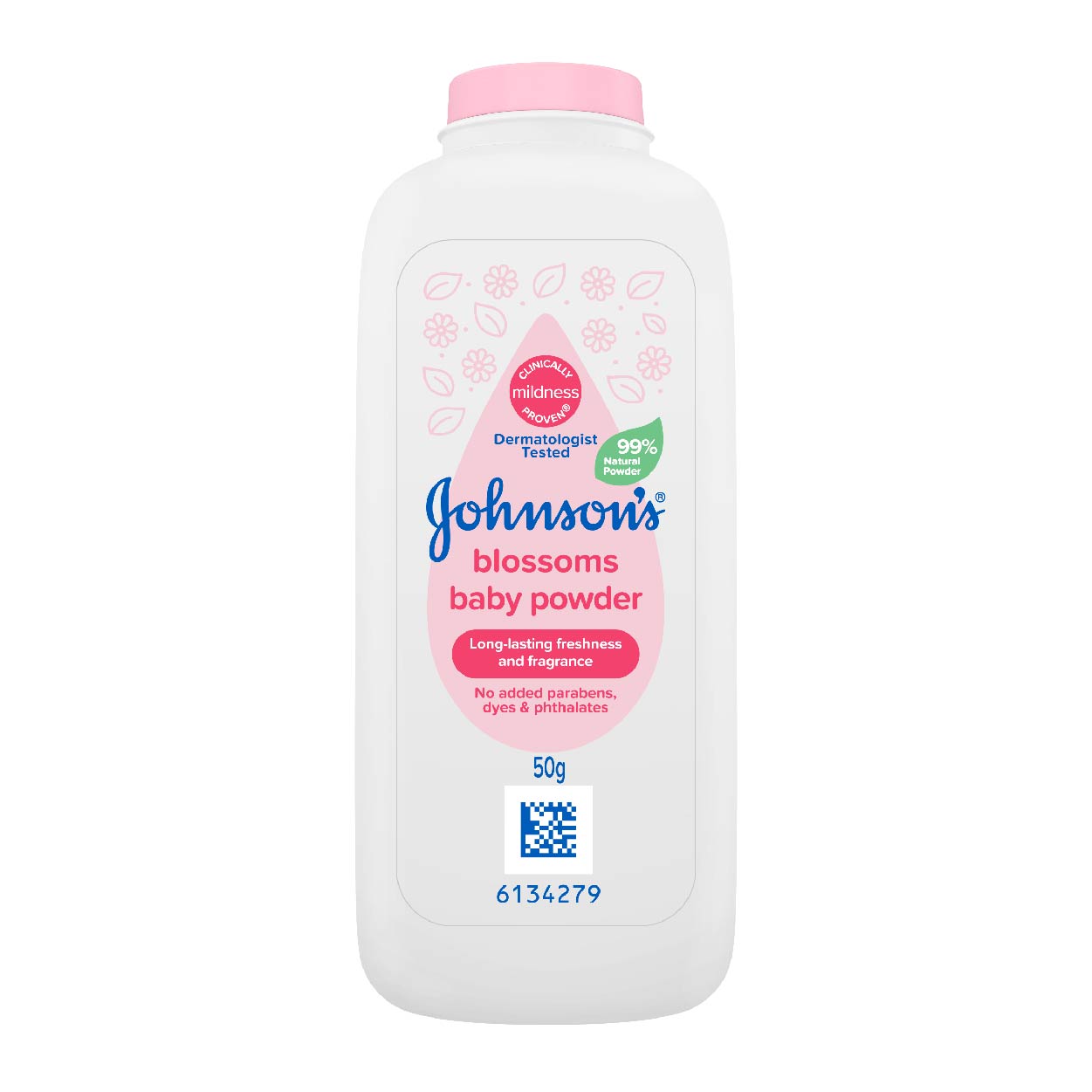 Johnsons Baby Powder Pink Blossoms 50g