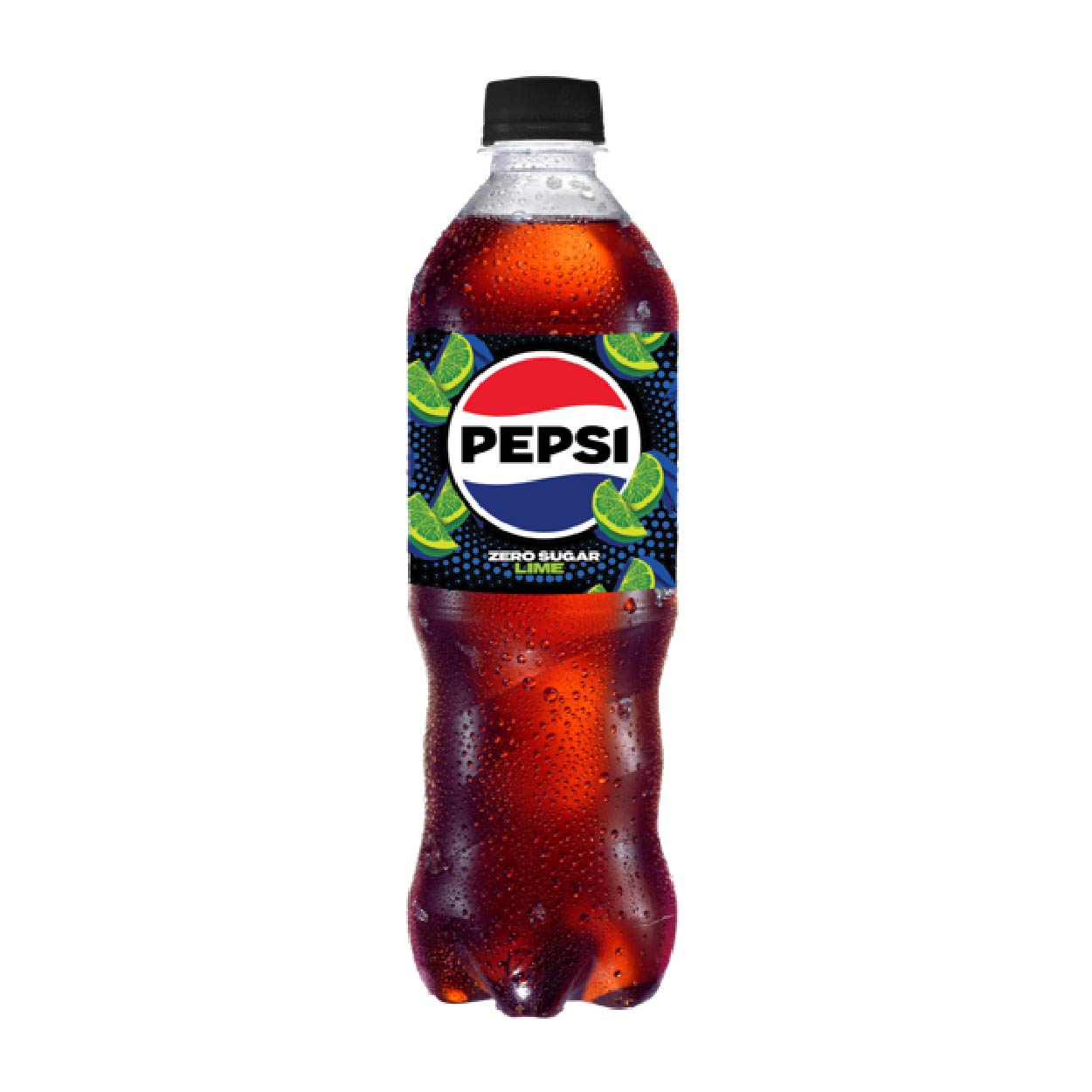 Pepsi Zero Sugar Lime Carbonated Drink PET 500ml