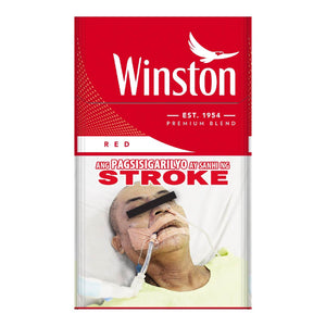 Winston Red Cigarette Premium Blend Full Flavor Flip Top 20s