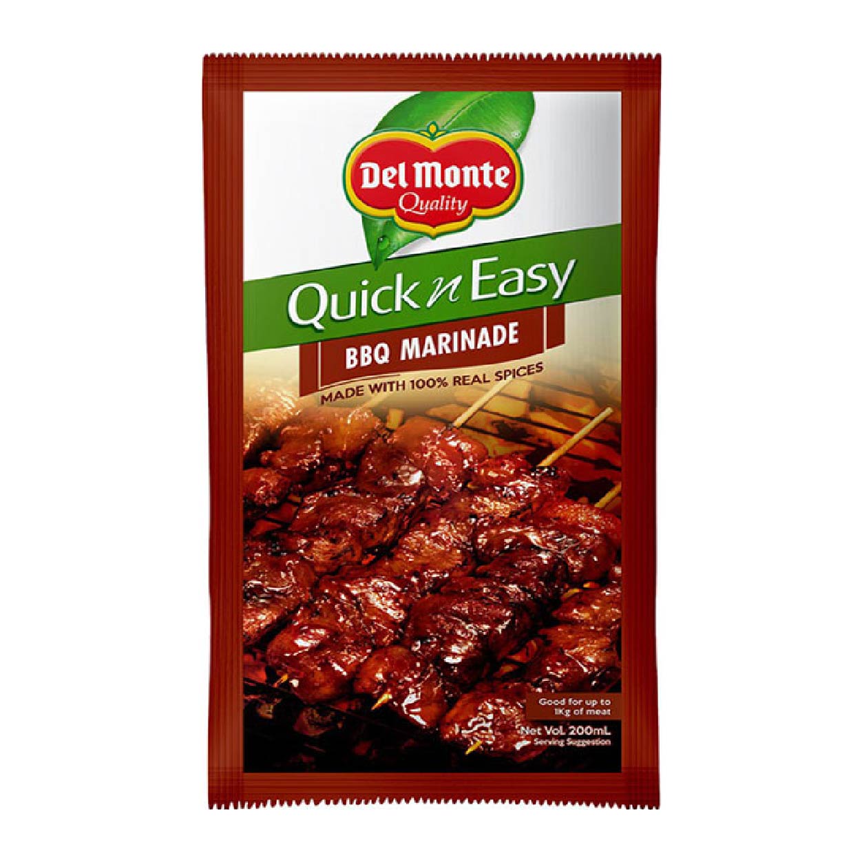 Del Monte Quick n Easy BBQ Marinade Pouch 200ml