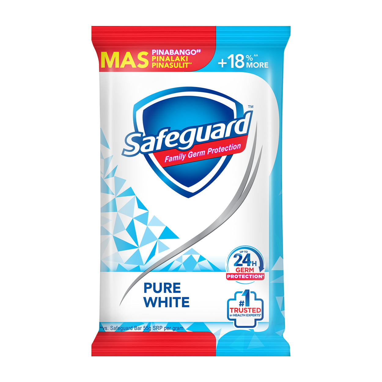 Safeguard Soap Pure White 65g Sachet