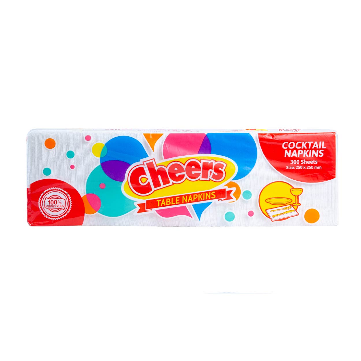 Cheers Table Napkin Cocktails 300 sheets