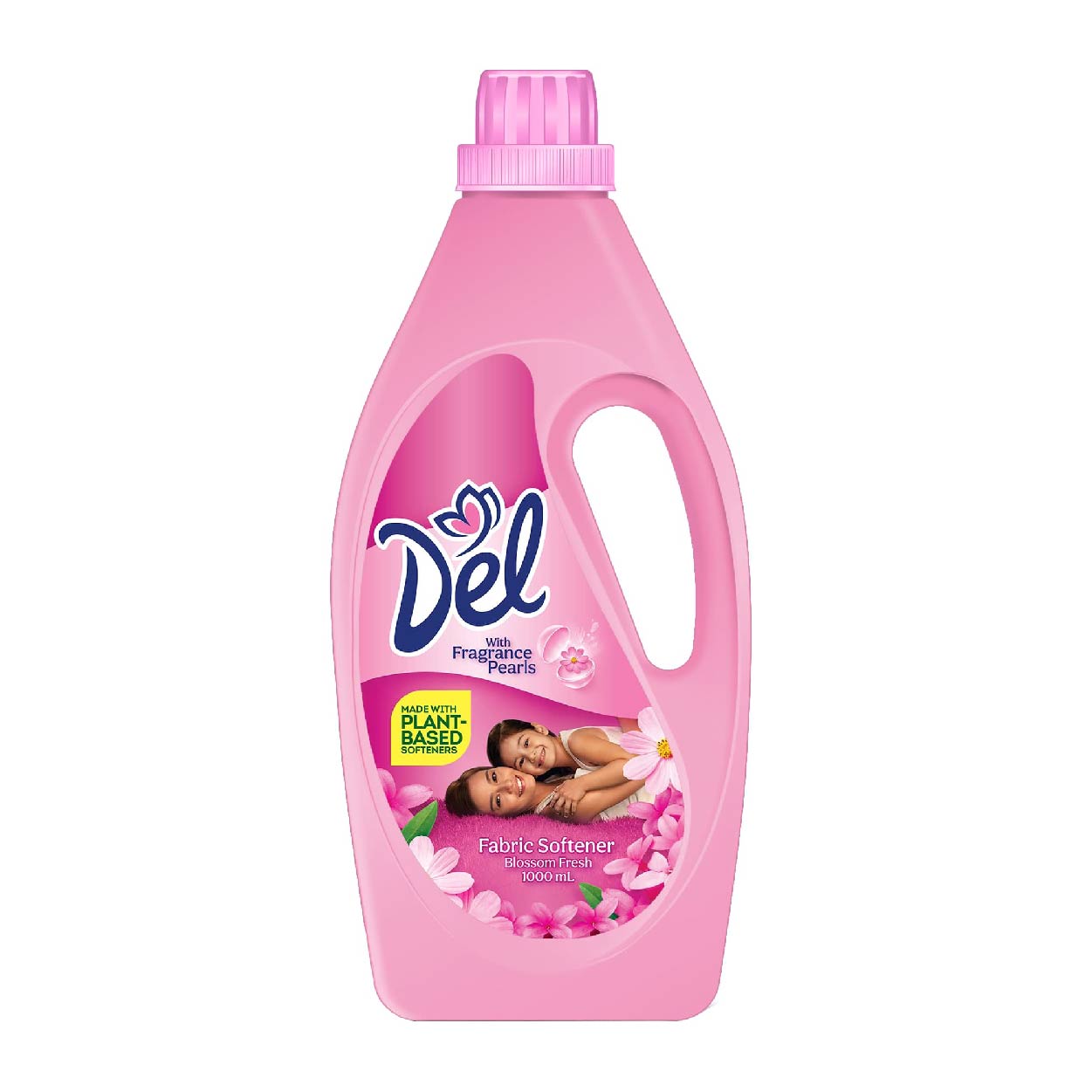 Del Fabric Softener Blossom Fresh Pink 1L