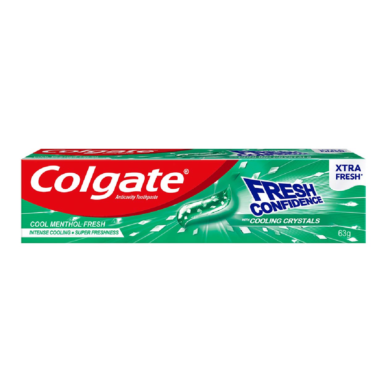 Colgate Fresh Confidence Toothpaste Cool Menthol Fresh 63g