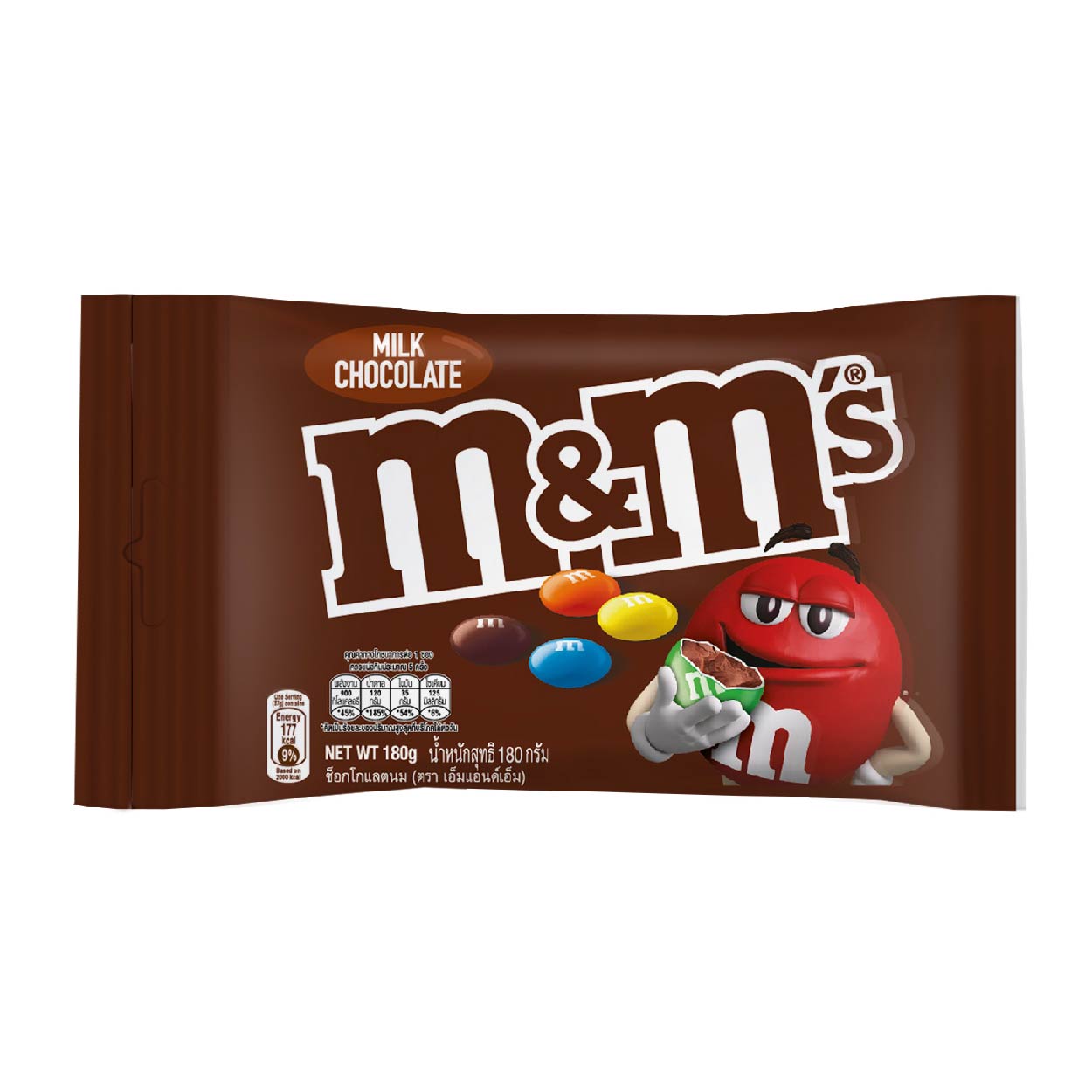 M&M's Milk Chocolate Candies Share Bag 180g