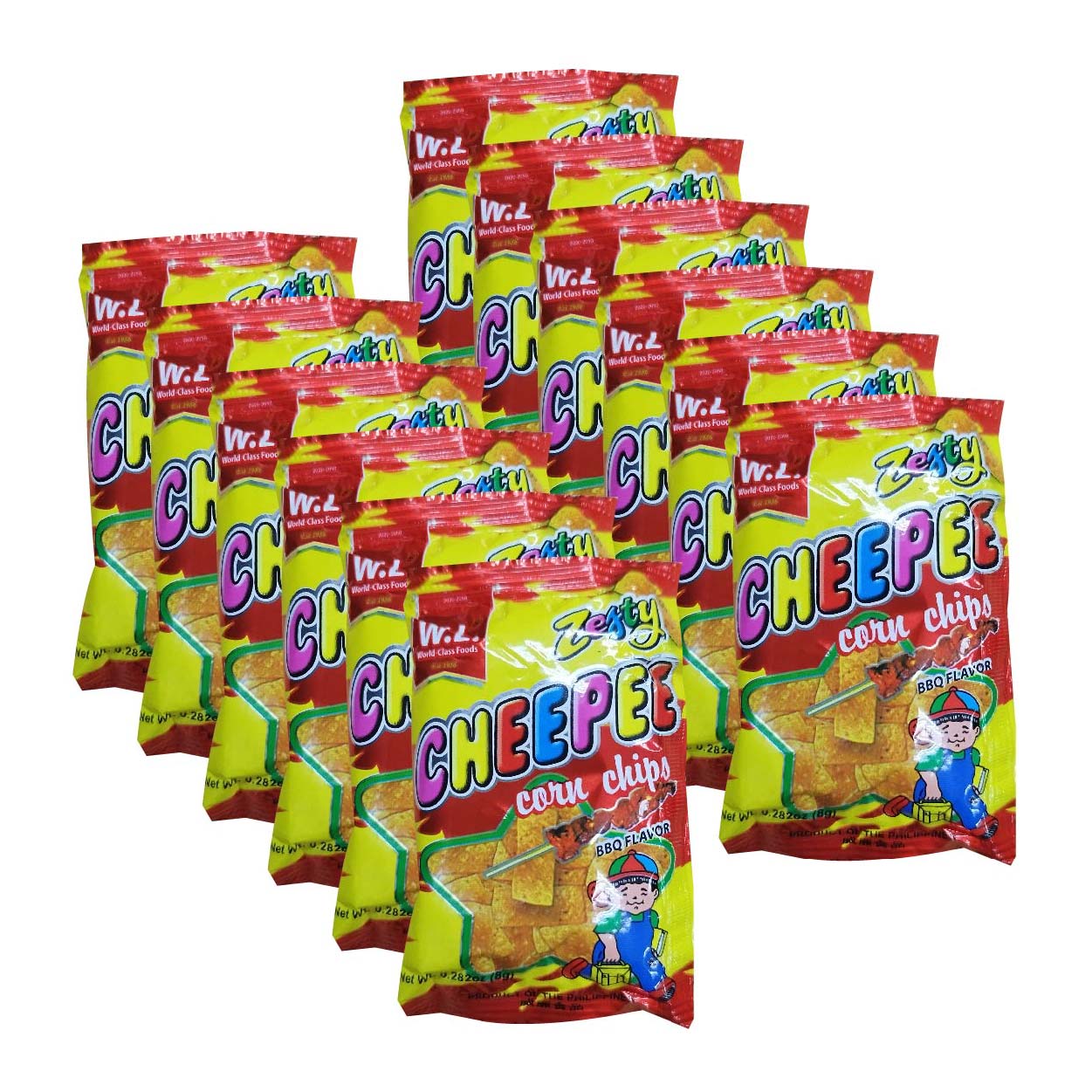 Cheepee Corn Chips 12x8g