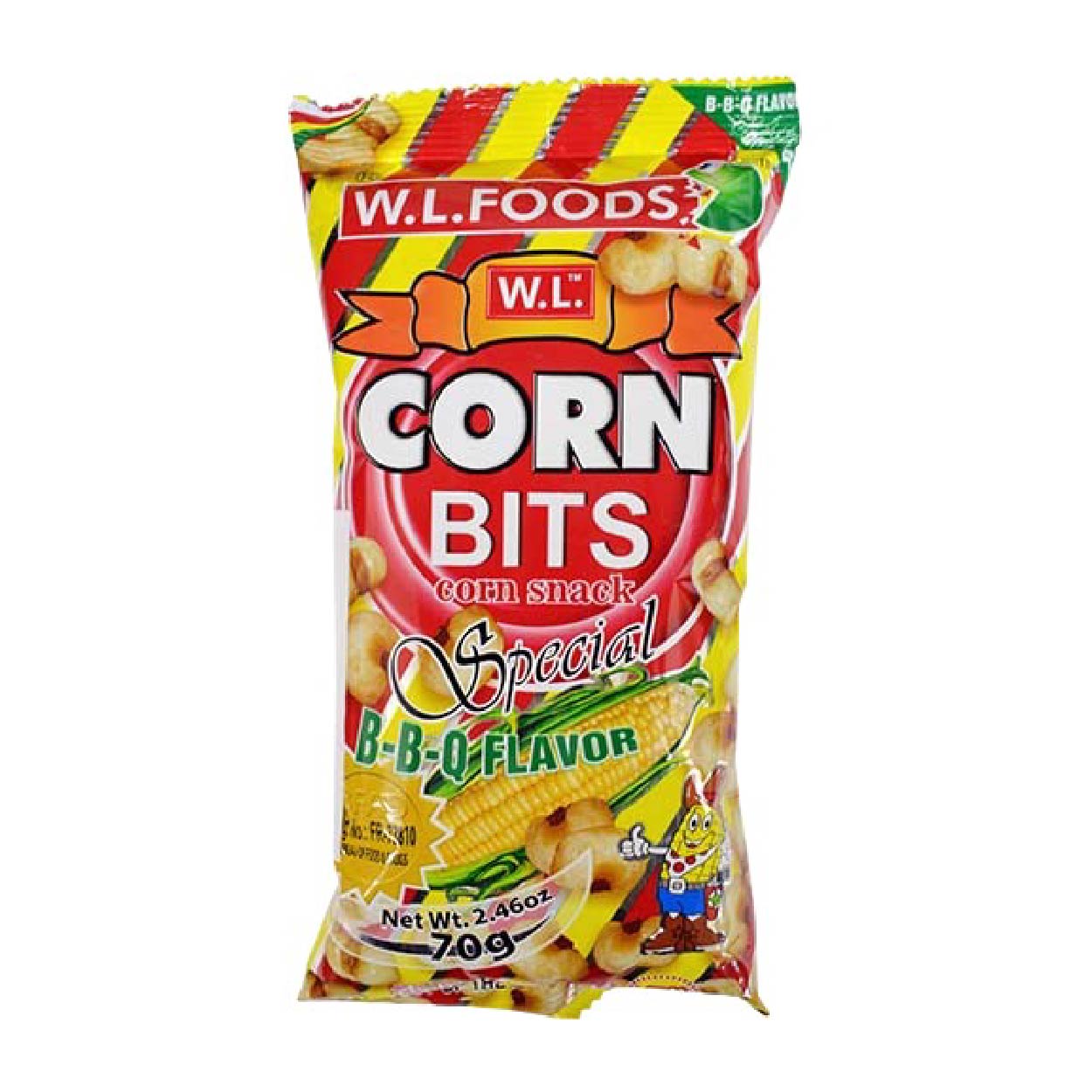 Corn Bits Corn Snack Special Barbeque 70g