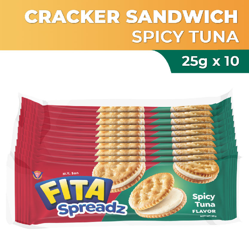 Fita Spreadz Cracker Sandwich Spicy Tuna 10x25g