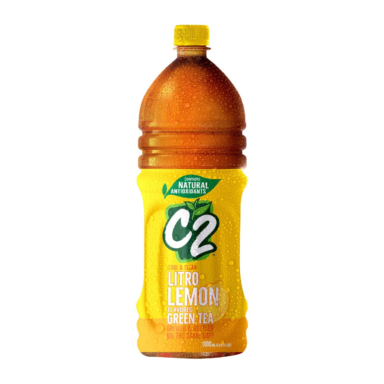C2 Litro Lemon Flavored Green Tea 1L