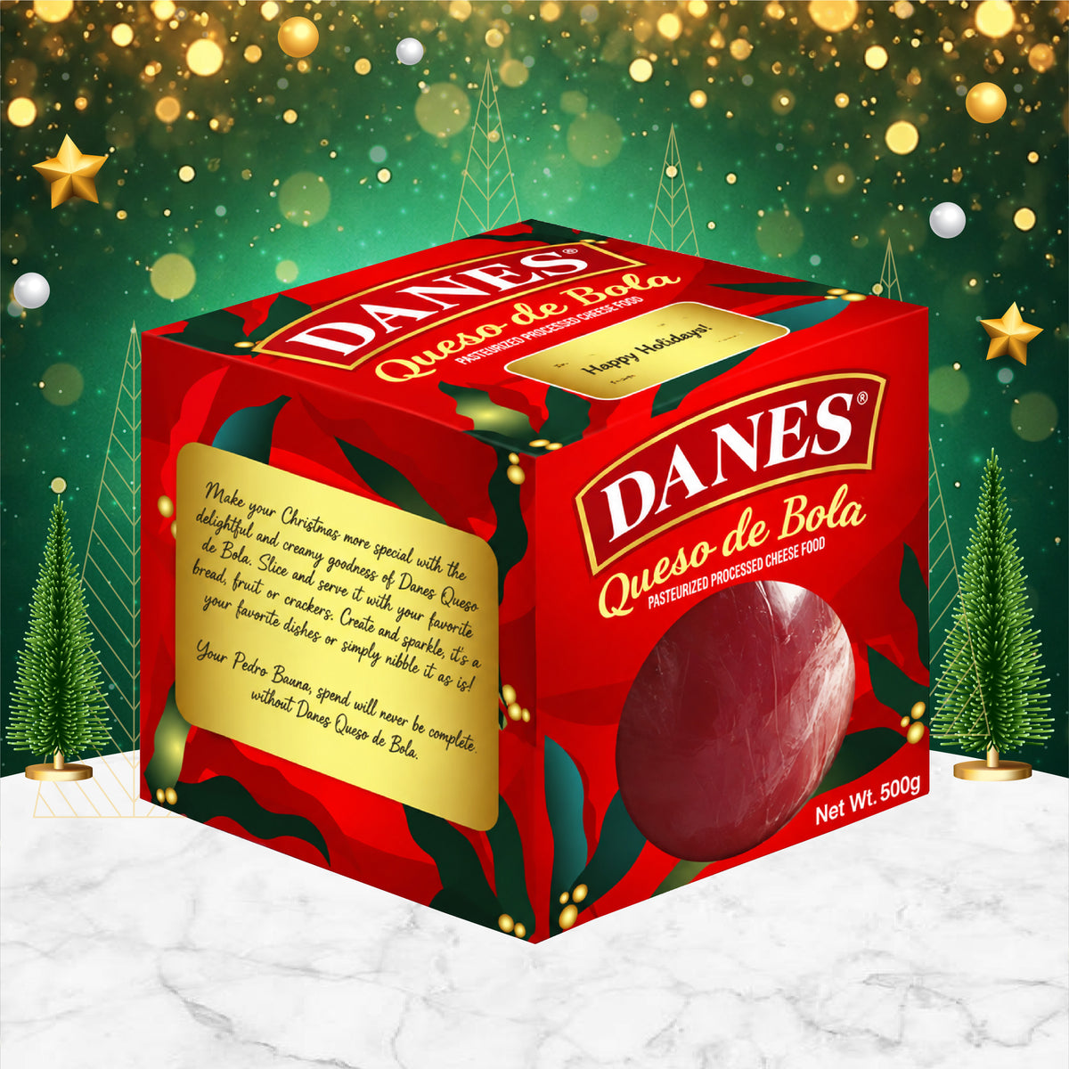 Danes Queso de Bola 500g