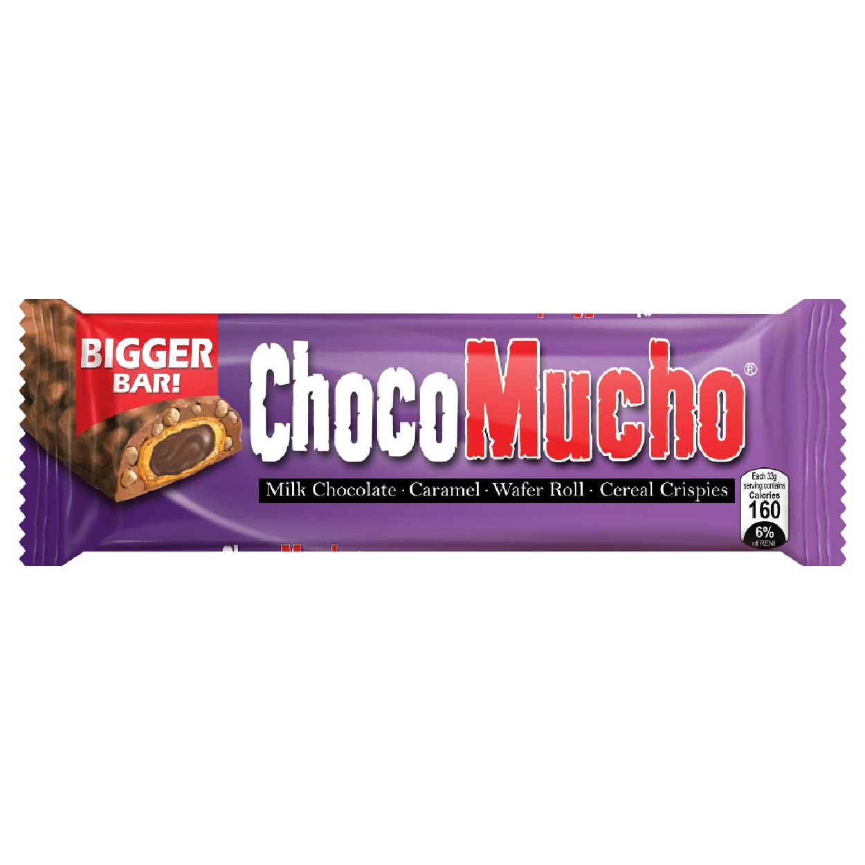 Choco Mucho Milk Chocolate Wafer Roll 33g